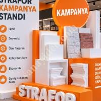 STRAFOR KAMPANYA STANDI TASARIM İMALAT UYGULAMA,