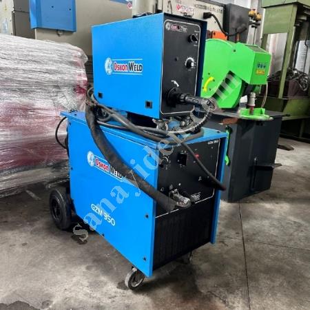 OSKONWELD MARKA 350 AMPER GAZALTI KAYNAK MAKİNASI TEMİZ, Makina
