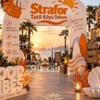 TATİL KÖYLERİNE ÖZEL STRAFOR DEKOR TASARIMI,