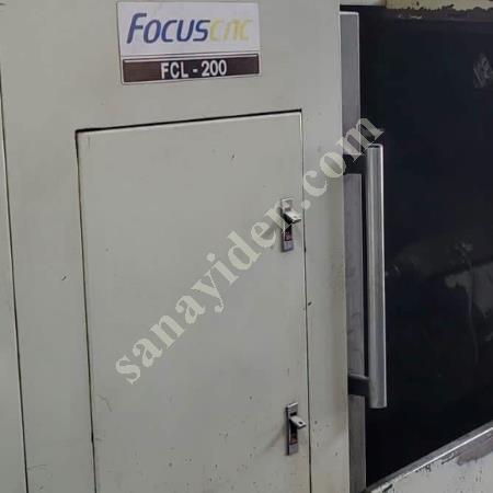 CNC TORNA  2012 MODEL  8 İNÇ  BOY 600 ÇAP 450 FANUC KONTROL LİNER KIZAK, Makina