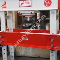 200 TON MOTORLU GEZER KAFA LİNDA MARKA HİDROLİK ATÖLYE PRESS,