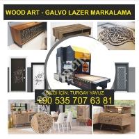 ROBART GALVO LAZER - MOBİLYA KAPAK LAZERİ MFD AHŞAP LAZER KESİM,