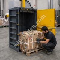 MT MAKİNA DB-50 ENDÜSTRİYEL DİKEY BALYA PRESİ – YÜKSEK KAPASİTELİ ATIK BALYALAMA MAKİNESİ, Geri Dönüşüm Makineleri