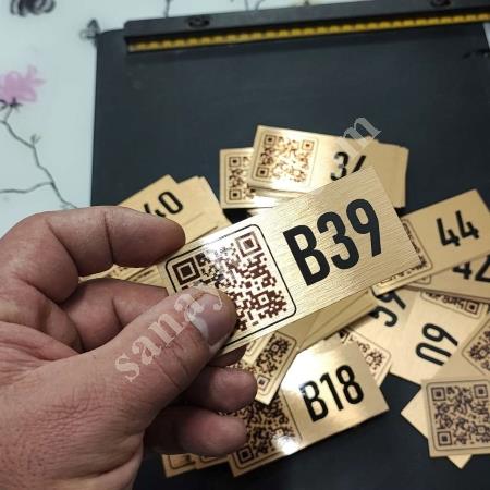 RESTORANLAR İÇIN ALÜMINYUM MASA NUMARASI & QR KOD MENÜ – ESENYURT, Advertising & Promotion