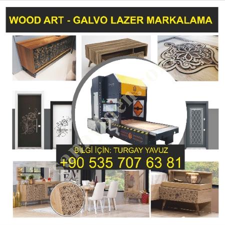 ROBART GALVO LAZER - MOBİLYA KAPAK LAZERİ MFD AHŞAP LAZER KESİM, Lazer Kesim Makinası