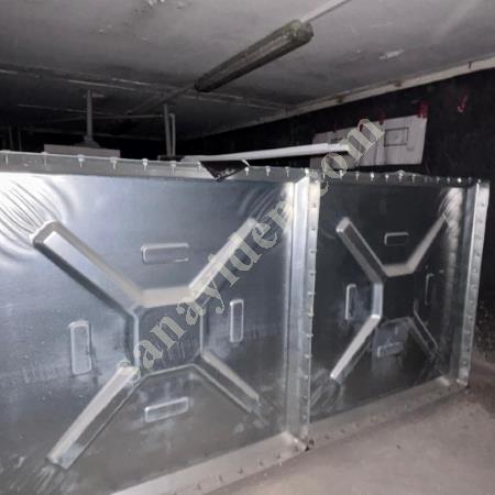 6 TON (6 M³) BERRAK MARKA MODÜLER SU DEPOSU PASLANMAZ + GALVANİZ, Endüstriyel Mutfak