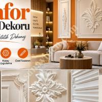 DEKORATİF STRAFOR DUVAR SÜSLERİ VE 3D TASARIM,