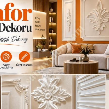 DEKORATİF STRAFOR DUVAR SÜSLERİ VE 3D TASARIM, Yapı İnşaat