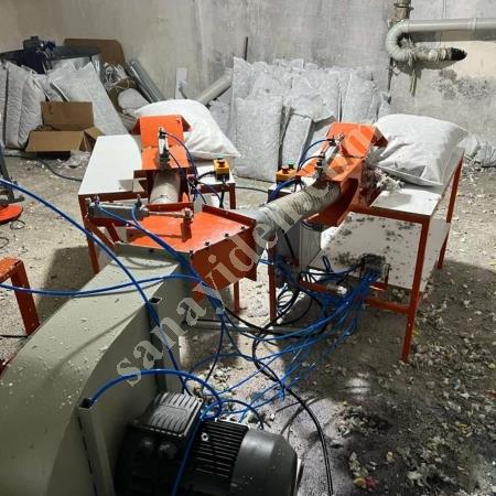 YASTIK KIRLENT MİNDER ELYAF SUNGER KIRPINTI DOLUM MAKİNASI, Tekstil Sanayi Makineleri