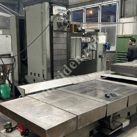 CNC BORVERK FAAL ÇALIŞIR DURUMDA  2500X1600X1200 EKSEN HAREKETLERİ SK50, Makina