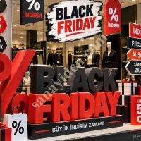 EPS BLACK FRİDAY VİTRİN DEKORU ÖZEL TASARIM,
