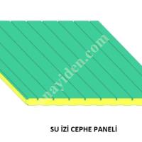 FACADE PANEL WATER TRACE PROCESS PANEL COOLING, Roof-Exterior Wall Cladding Materials (Gutter-Panel)