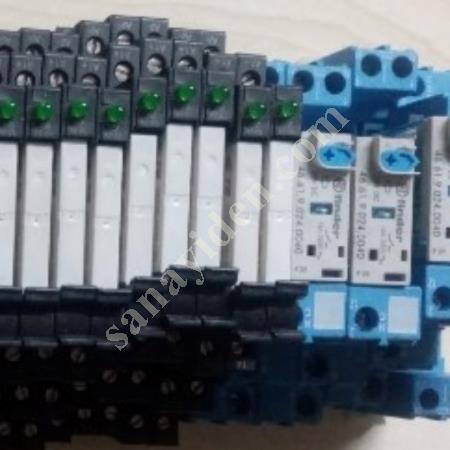 SATILIK SLİM PLC RÖLE VE SOKETİ RAY TİPİ MOLWEX MARKA, Elektrik & Enerji