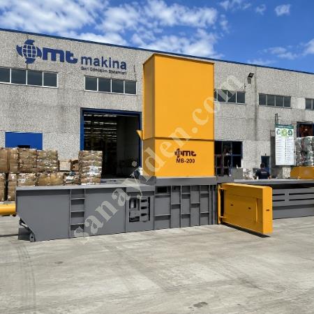 MT MAKİNA YB-150 YATAY BALYA PRESİ – ENDÜSTRİYEL GERİ DÖNÜŞÜM İÇİN, Geri Dönüşüm Makineleri