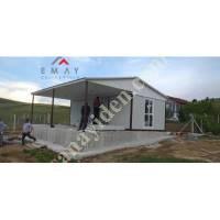 STEEL PREFABRICATED HOUSES, Building Construction