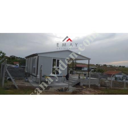 STEEL PREFABRICATED HOUSES, Building Construction