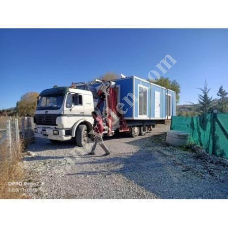 4×8 BETOPAN CUSTOM BUILT CONTAINER WITH ROOF, Building Construction