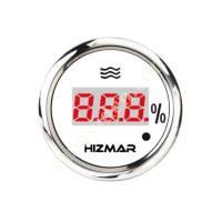 HIZMA WHITE DIGITAL WATER LEVEL INDICATOR CARAVAN AND BOAT,