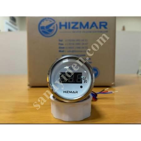 HIZMA WHITE DIGITAL WATER LEVEL INDICATOR CARAVAN AND BOAT, Caravan And Spare Parts