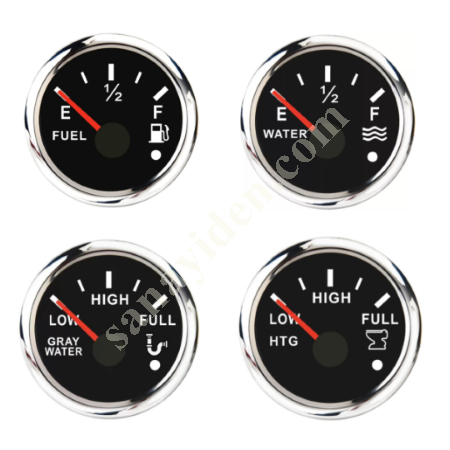 BLACK GRAY WATER LEVEL INDICATOR, Caravan And Spare Parts