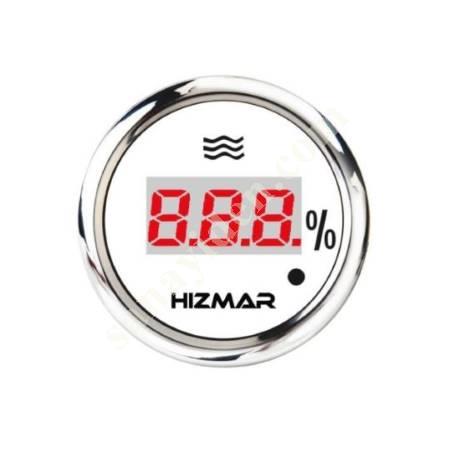 HIZMA WHITE DIGITAL WATER LEVEL INDICATOR CARAVAN AND BOAT, Caravan And Spare Parts