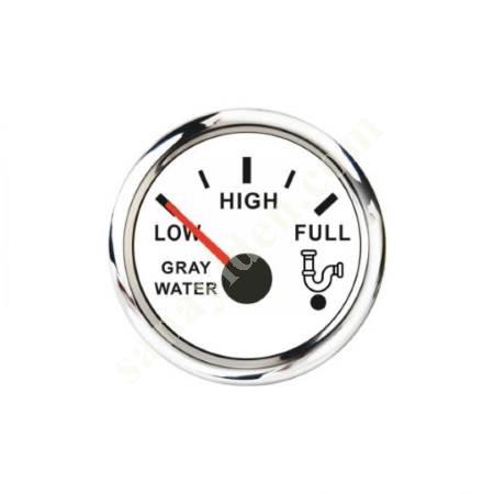 GRAY WATER LEVEL INDICATOR - WITH WARNING LED - BOAT & CARAVAN, Caravan And Spare Parts