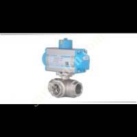 DURAVIS PNEUMATIC 3-WAY BRASS BALL VALVE, Valves