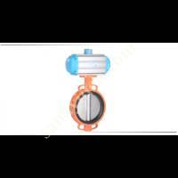 DURAVIS PNEUMATIC 2-WAY WAFER BUTTERFLY VALVE,