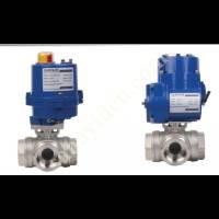 DURAVIS ELECTRIC 3/2 GEAR RUST. BALL VALVE, Valves