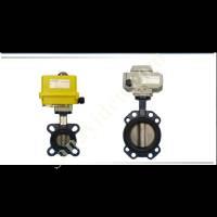 WAFER TYPE BUTTERFLY VALVE WITH ELECTRIC ACTUATOR, Valves