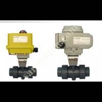 PVC 2/2 BALL VALVE WITH ELECTRIC ACTUATOR, Valves