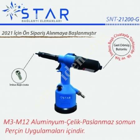 STAR SOMUN PERÇİN MAKİNESİ, Havalı - Gazlı  El Aletleri