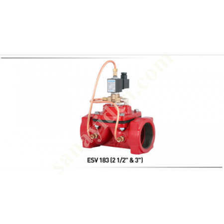 DURAVIS ESV 183 SERİSİ BÜYÜK SOLENOİD VALFLER, Valves