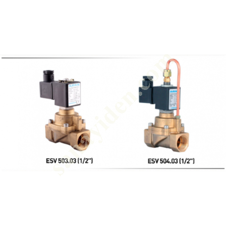 DURAVIS ESV 503-504 KOMPRESÖR SOLENOİD VALFLER, Vanalar / Valfler