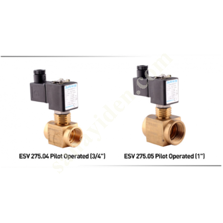 DURAVIS ESV 275-276 SERİSİ BUHAR SOLENOİD VALFLER, Vanalar / Valfler