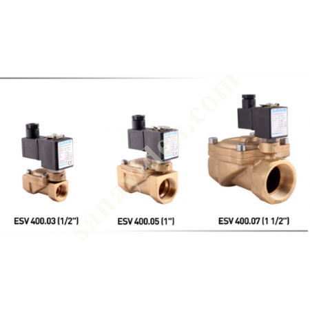 DURAVIS ESV 400-401 SERİSİ YAKIT SOLENOİD VALFLER, Vanalar / Valfler