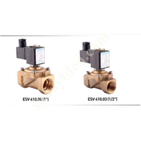 DURAVIS ESV 410-411 SERİSİ YAKIT SOLENOİD VALFLER, Vanalar / Valfler