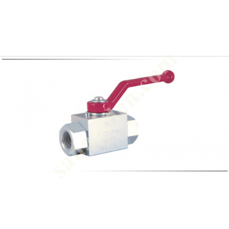 HYDRAULIC THREADED BALL VALVES, Valves