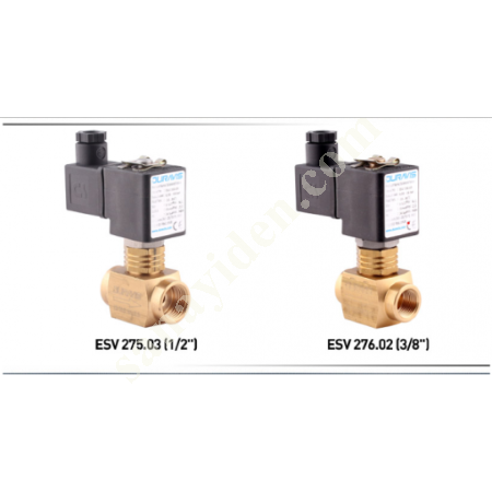 DURAVIS ESV 275-276 SERIES STEAM SOLENOID VALVES, Valves