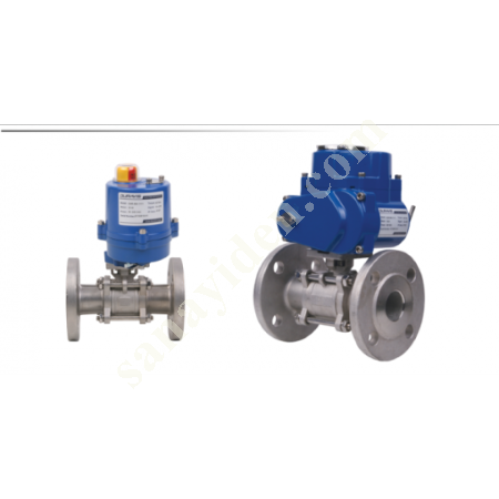 DURAVIS ELECTRIC FLANGE 2/2 PASS. BALL VALVE, Valves