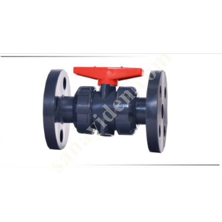 U-PVC, PP FLANGED BALL VALVES, Valves