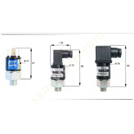 ADJUSTABLE PRESSURE SWITCH (SWITCH), Pressure Instruments