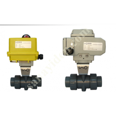 PVC 2/2 BALL VALVE WITH ELECTRIC ACTUATOR, Valves