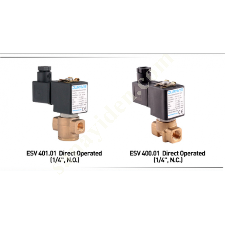 DURAVIS ESV 400-401 SERİSİ YAKIT SOLENOİD VALFLER, Vanalar / Valfler