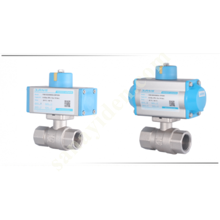 DURAVIS PNEUMATIC 2-WAY BRASS BALL VALVE, Valves