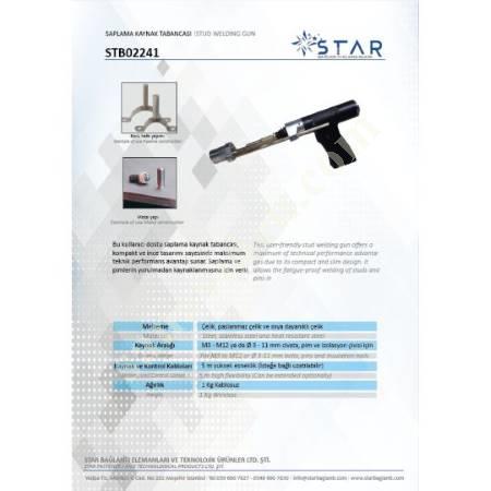 STAR SFM-12 SAPLAMA KAYNAK STUD ÇİVİ MAKİNESİ, Kaynak Makineleri