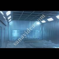 SANDBLASTING CABINET MANUFACTURING, Sandblasting Room And Halls