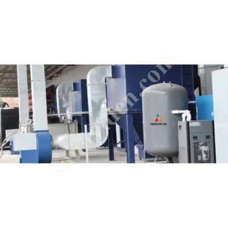 SANDBLASTING CABINET AND HALLS, Sandblasting Room And Halls