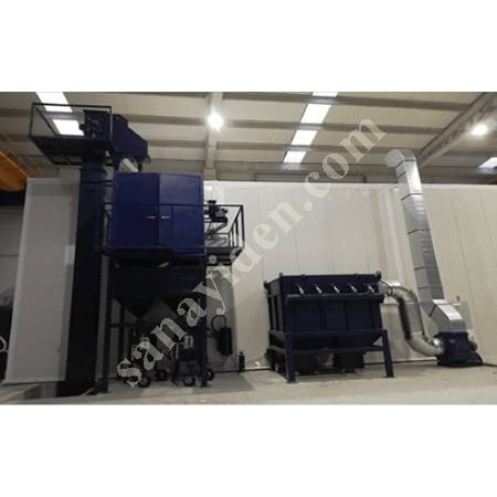 SANDBLASTING PLANT MANUFACTURING, Sandblasting Room And Halls