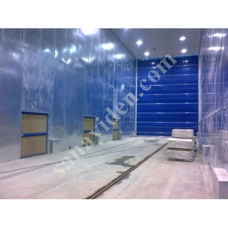 SANDBLASTING CABINET AND HALLS, Sandblasting Room And Halls